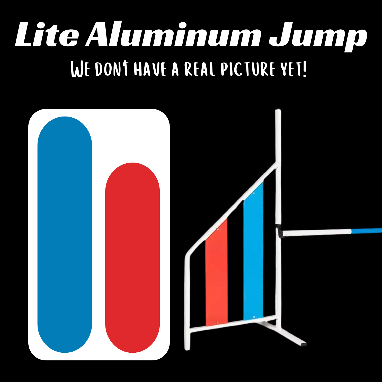 LITE Aluminum Jump, BLUE/RED - USO25