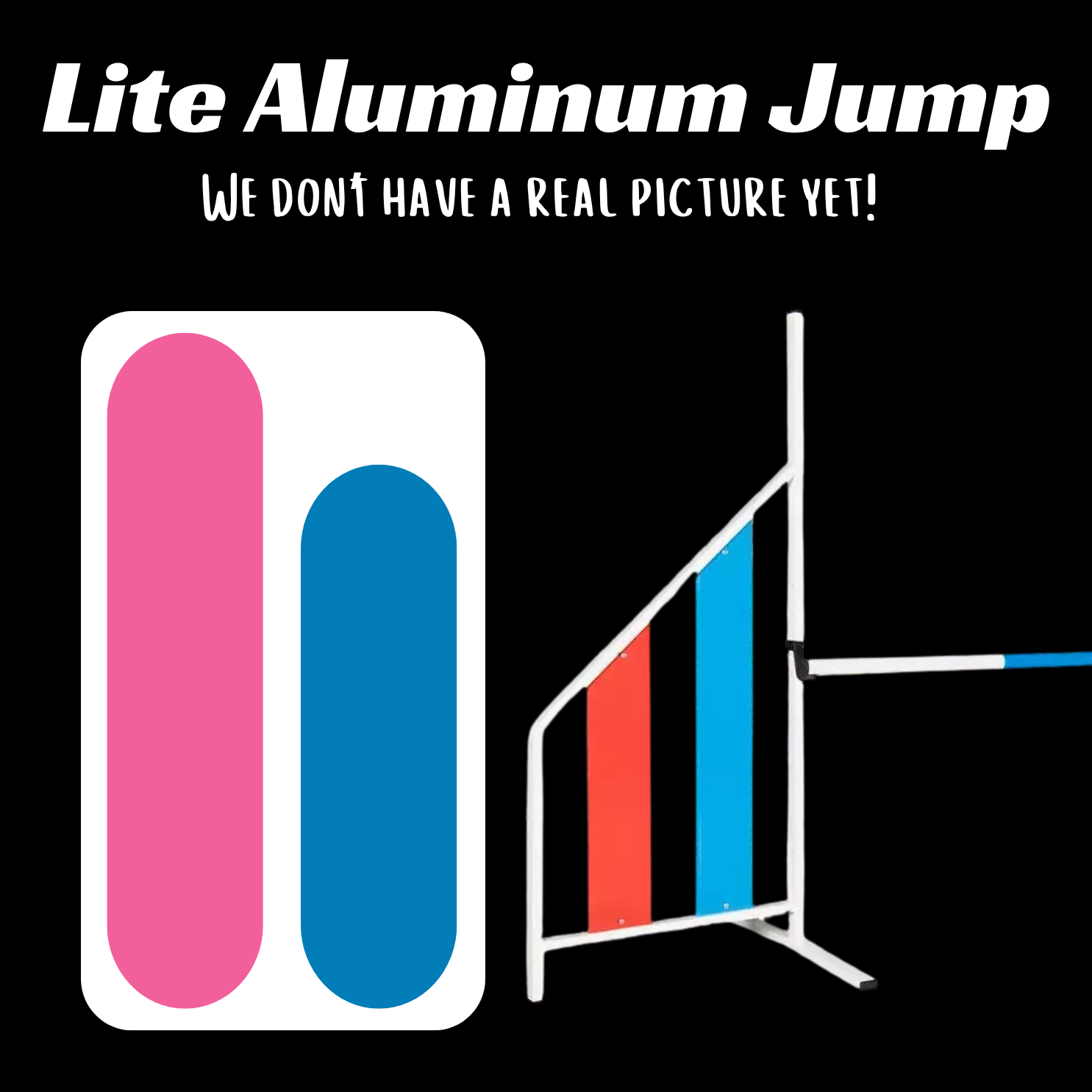LITE Aluminum Jump, PINK/BLUE - USO25