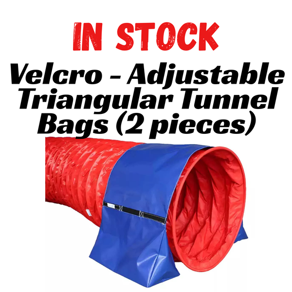 *IN STOCK* Velcro - Adjustable Triangular Tunnel Bags (2-pieces)