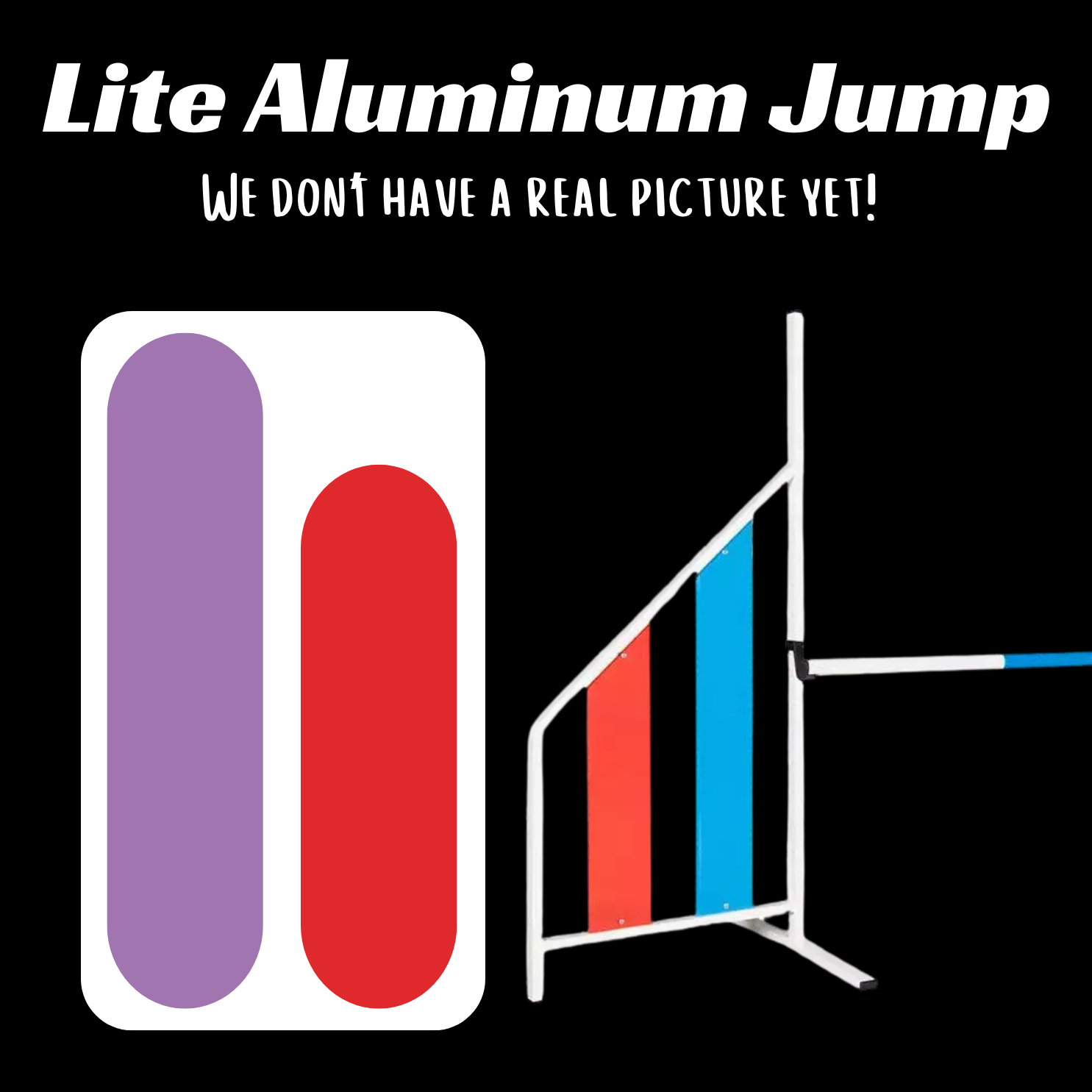 LITE Aluminum Jump, PURPLE/RED - USO25