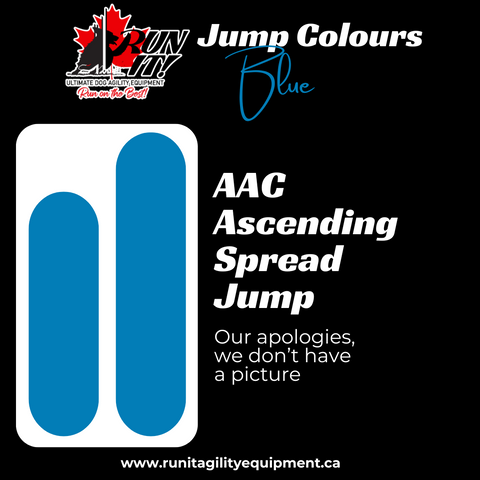 AAC Ascending Spread Jump, Aluminum, BLUE/BLUE - ON Regionals