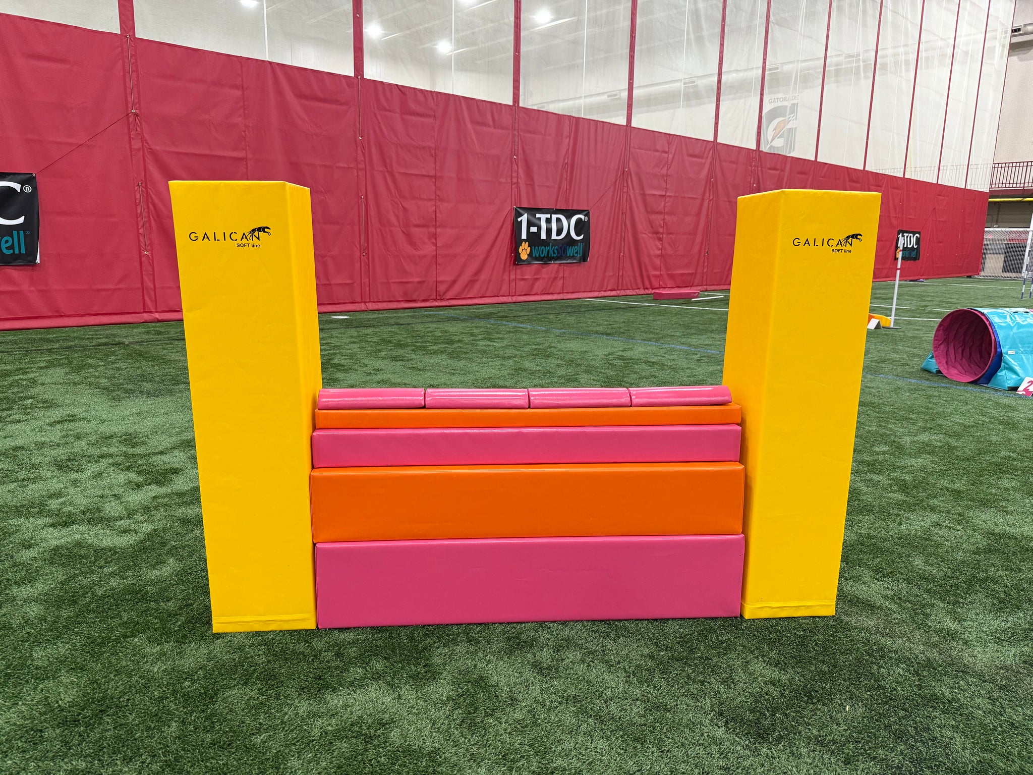 SOFT Wall Jump, YELLOW/PINK/ORANGE- Invitational2026