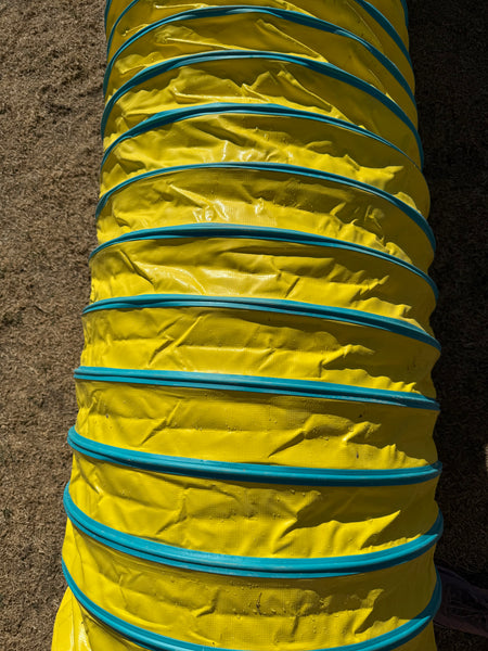 Galican Fullgrip Agility Tunnel 4" Pitch, 6M PURPLE/TURQUOISE - CKC ATC