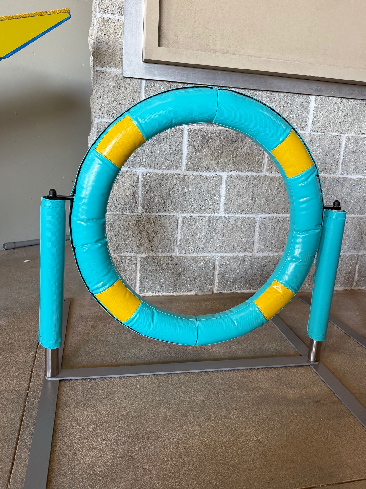 LITE Tyre Jump, TURQUOISE & YELLOW - Invitational2026