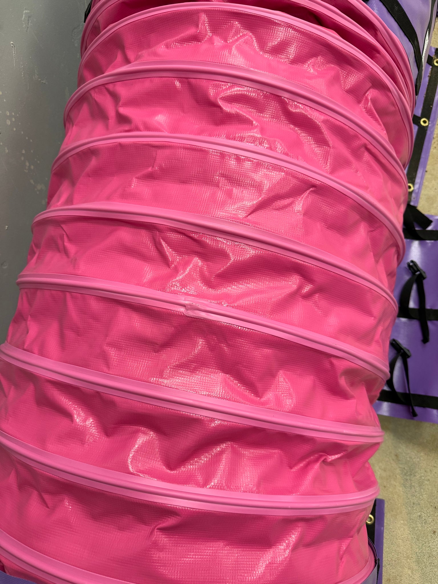 Galican Fullgrip Agility Tunnel 4" Pitch, 5M PINK/PINK - Invitational2026