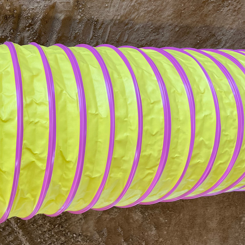 Galican Fullgrip Agility Tunnel 4" Pitch, 6M YELLOW/PINK - WCO25